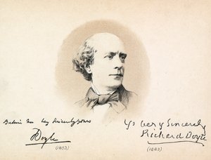 リチャード・ドイルの肖像 作： Richard Doyle
