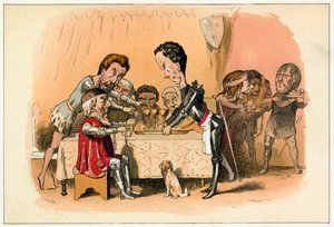囚人ジョンを待つ黒王子 作： Richard Doyle