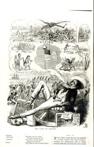 自由の国」『パンチ』誌の漫画 作： Richard Doyle