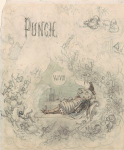 Otsikkosivu teokselle Punch, vol. VIII 作： Richard Doyle
