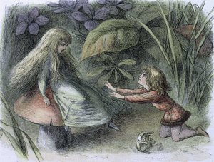 この時代の睡蓮と水の妖精