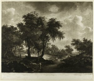 川と田園風景 作： Richard Earlom