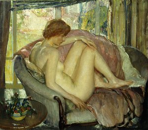 朝風呂の後 作： Richard Emil Miller