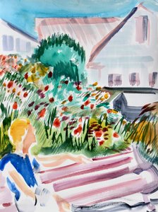 ルーサー・バーバンク・ガーデン、サンタローザ、2016年 作： Richard Fox
