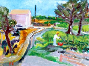 Tending the Vineyard, 2017年 作： Richard Fox
