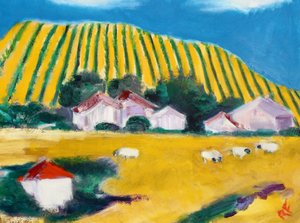 ザ・ヒルズ・ハヴ・ヴァインズ、ナパ、2017年 作： Richard Fox