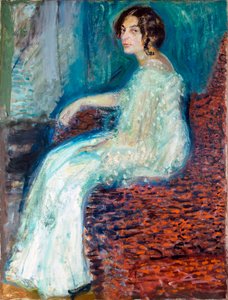ヘンリカ・コーンの肖像 - リチャード・ゲルストル (1883-1908) の絵画