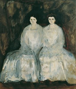 キャロラインとポーリン・フェイの姉妹、1905年。
