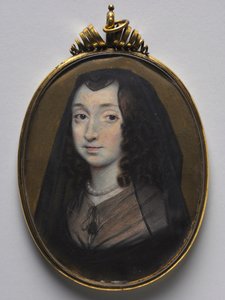 エリザベス・モリソン、ハダムのカペル夫人の肖像、c。 1650。 作： Richard Gibson