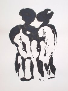 無題、2010年（モノタイプ） 作： リチャード・グリーン