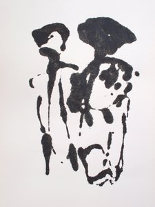 無題、2010年（モノタイプ） 作： リチャード・グリーン