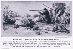 アメリカ独立戦争が始まった1775年頃、1950年頃