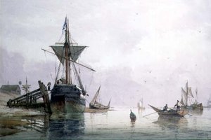ショアハム（水彩・紙 作： Richard Henry Nibbs