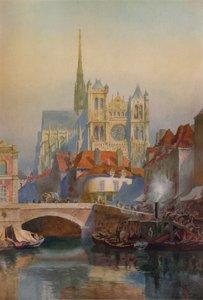 アミアン大聖堂、c1903、1938 作： Richard Henry Wright