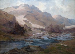 1918年頃、アッパーエスクデール 作： Richard Hesketh