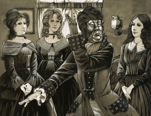 金持ちの娘たちは品行方正の学校で教えられた。 作： リチャード・フック