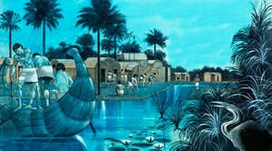 ナイル渓谷での生活 作： リチャード・フック