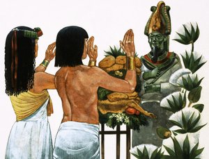 オシリス神への供え物 作： リチャード・フック