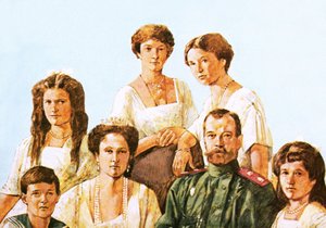 ニコライ2世とその家族 作： リチャード・フック