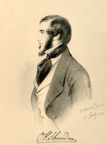 チャールズKシェリダン、1844年。 作： Richard James Lane