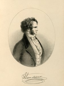 E.ランドシーア、c1843。 作： Richard James Lane