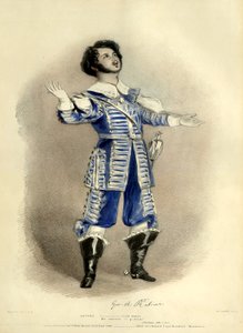 ジョヴァンニ・ルビーニがアルトゥーロ役で出演した「I Puritani」（パリ、テアトル・イタリエンでの初演より）。 作： Richard James Lane