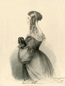 イザベラアンソン、1840年。 作： Richard James Lane