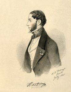 ヘイスティングスの侯爵、1841年。 作： Richard James Lane