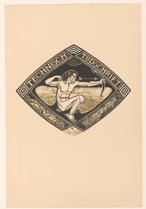 カバー デザイン: Technische Tijdschrift、1914 年 作： Richard Nicolaüs Roland Holst
