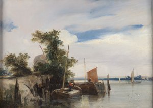 Proomut joella 作： Richard Parkes Bonington