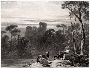 ボスウェル城 作： Richard Parkes Bonington