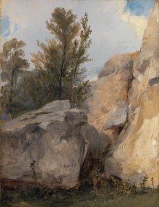 Fontainebleaun metsässä 作： Richard Parkes Bonington