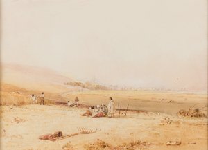 ユーロ方面から見たル・トルポルト 作： Richard Parkes Bonington