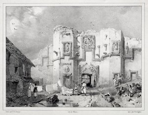スターリングの古いゲートウェイ、1826年。 作： Richard Parkes Bonington