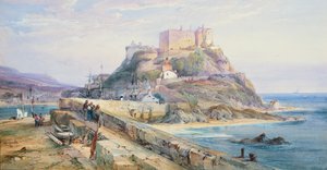 モンオルゲイユ城、ゴーリー、ジャージー、1876