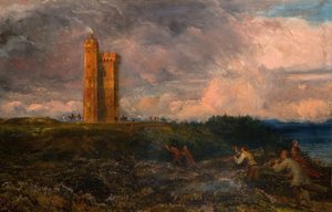 ビーコンの発射 1868-1870。 作： Richard Redgrave
