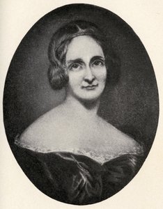 メアリーウォルストーンクラフトシェリー（1797-1851）のイラスト「有名な女性の家への小さな旅」、1897年発行