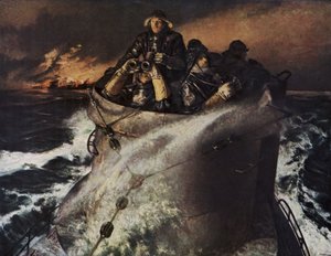 コンボイとの戦いを終えて（カラーリトグラフ） 作： リチャード・シュライバー