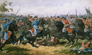 マルプラケの戦い 作： Richard Simkin