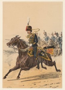イギリス兵 英国軍の制服の 9 つの表現 (シリーズ タイトル) 作： Richard Simkin