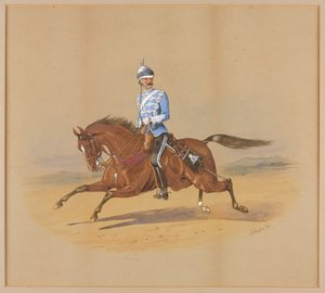 大佐Gervase Francis Newport Tinley、第1ボンベイランサーズ 作： Richard Simkin