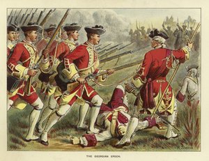 イギリス軍の時代-ジョージ王朝時代 作： Richard Simkin