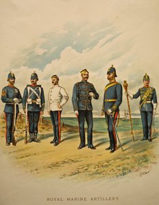 王立海兵隊砲兵、1897年