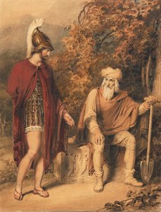 アルキビアデスとティモン 作： Richard Westall
