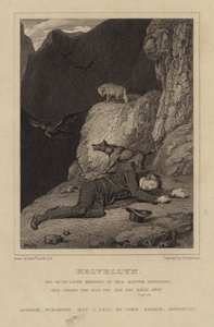 ヘルヴェリンのチャールズ・ゴフ 作： Richard Westall
