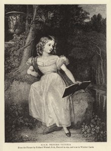 HRHビクトリア女王 作： Richard Westall