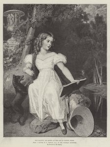 11歳の女王陛下 作： Richard Westall