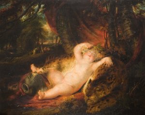幼児バッカス、1811年。 作： Richard Westall