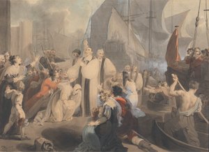試練に向かう7人の司教 作： Richard Westall