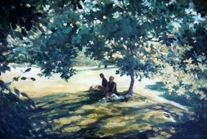 庭のお茶 作： Richard Willis